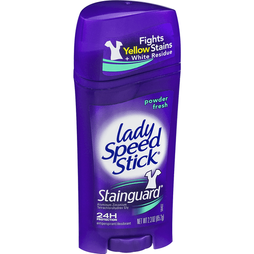 slide 6 of 9, Lady Speed Stick Antiperspirant/Deodorant, Invisible, Powder Fresh, 2.3 oz