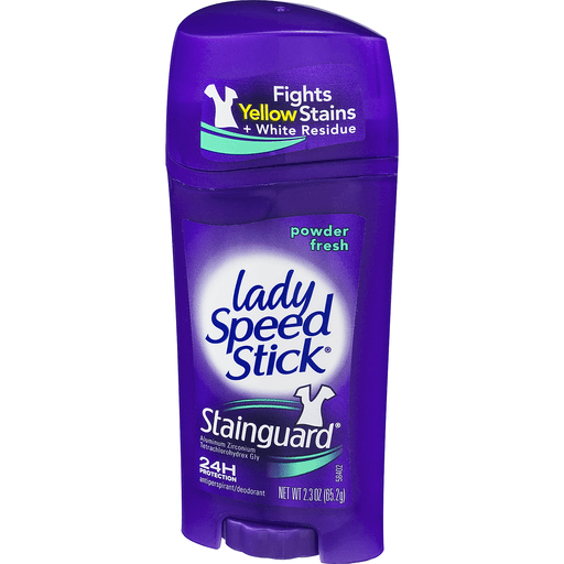 slide 2 of 9, Lady Speed Stick Antiperspirant/Deodorant, Invisible, Powder Fresh, 2.3 oz