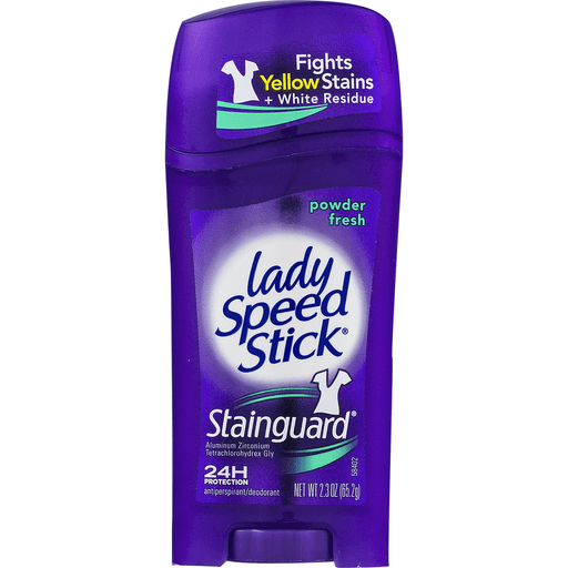 slide 5 of 9, Lady Speed Stick Antiperspirant/Deodorant, Invisible, Powder Fresh, 2.3 oz