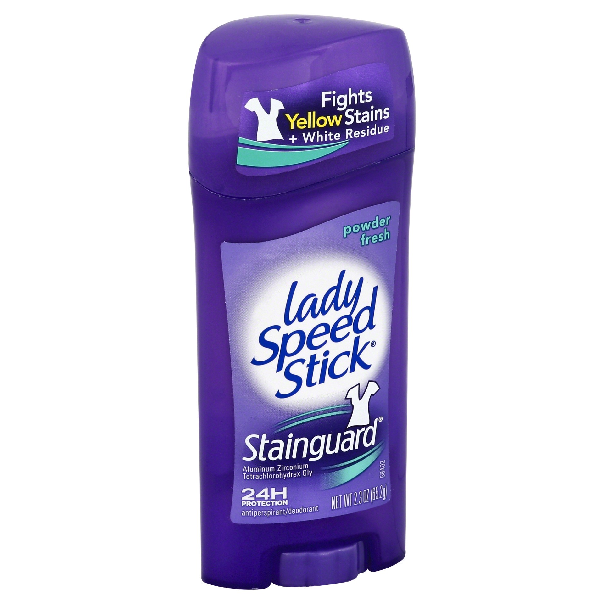 slide 1 of 9, Lady Speed Stick Antiperspirant/Deodorant, Invisible, Powder Fresh, 2.3 oz