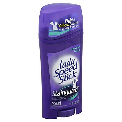 slide 1 of 9, Lady Speed Stick Antiperspirant/Deodorant, Invisible, Powder Fresh, 2.3 oz