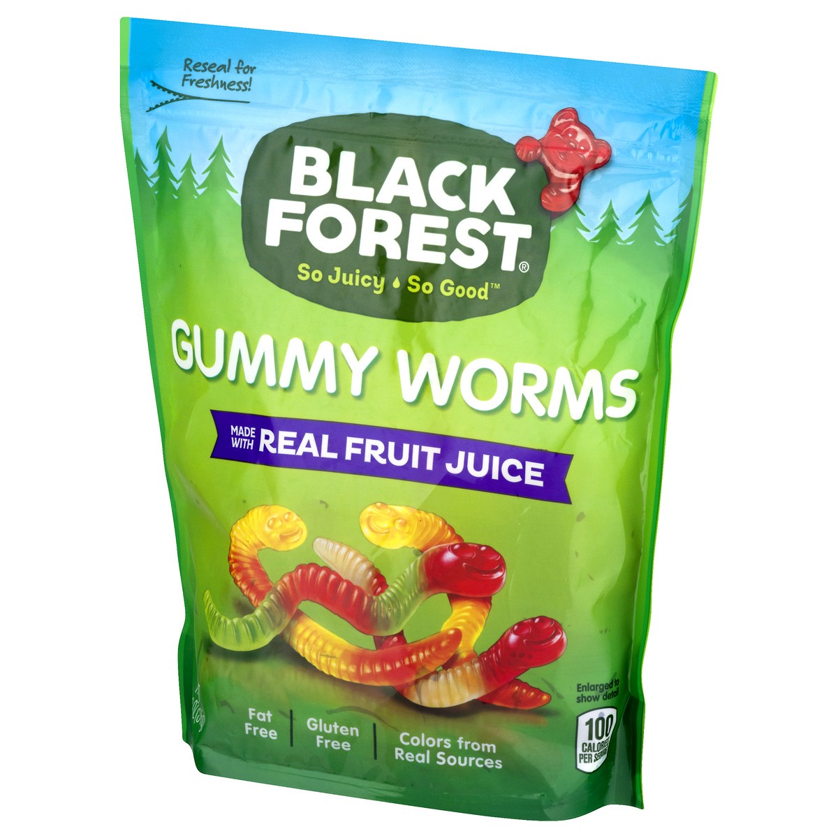 slide 6 of 11, Black Forest 06762 155687 Gummy Worms 28.8 oz, 28.8 oz