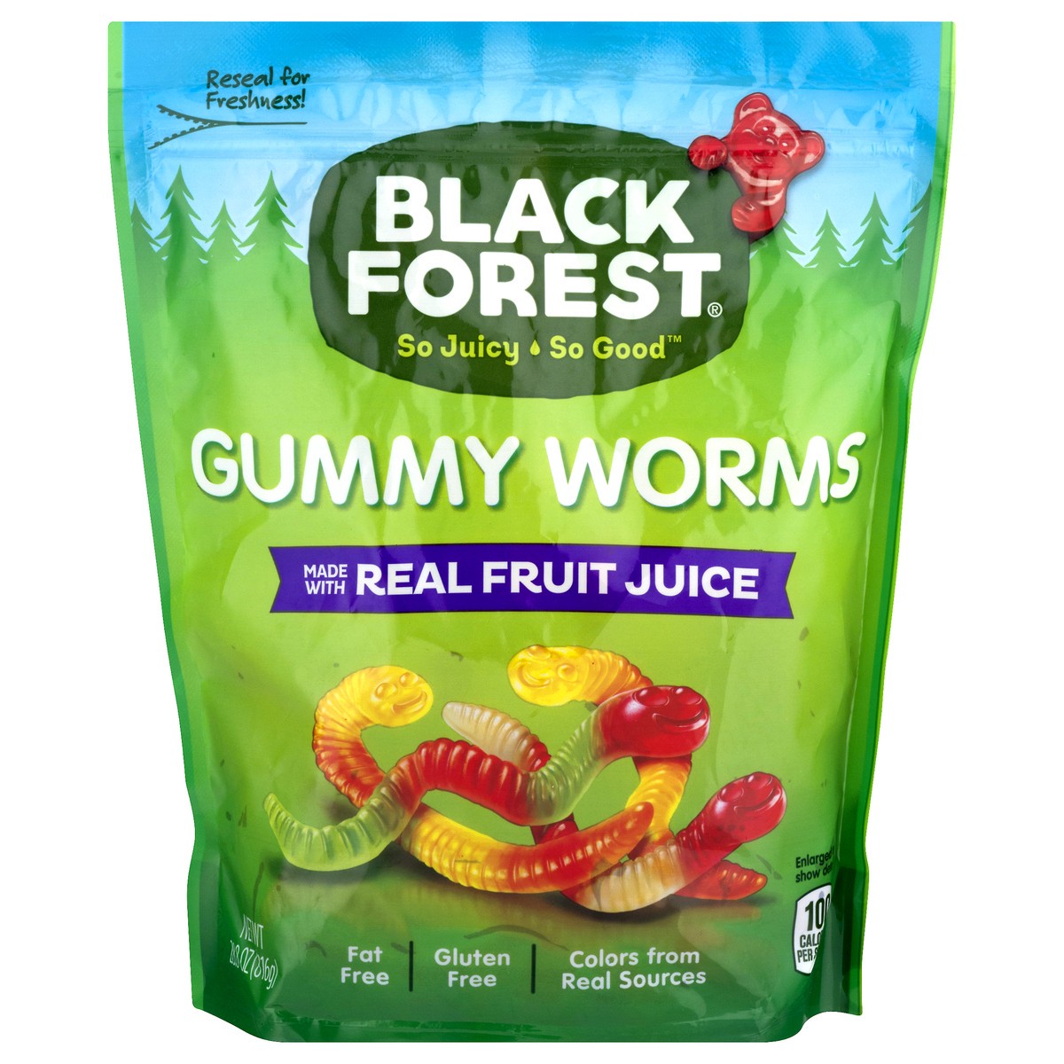 slide 10 of 11, Black Forest 06762 155687 Gummy Worms 28.8 oz, 28.8 oz