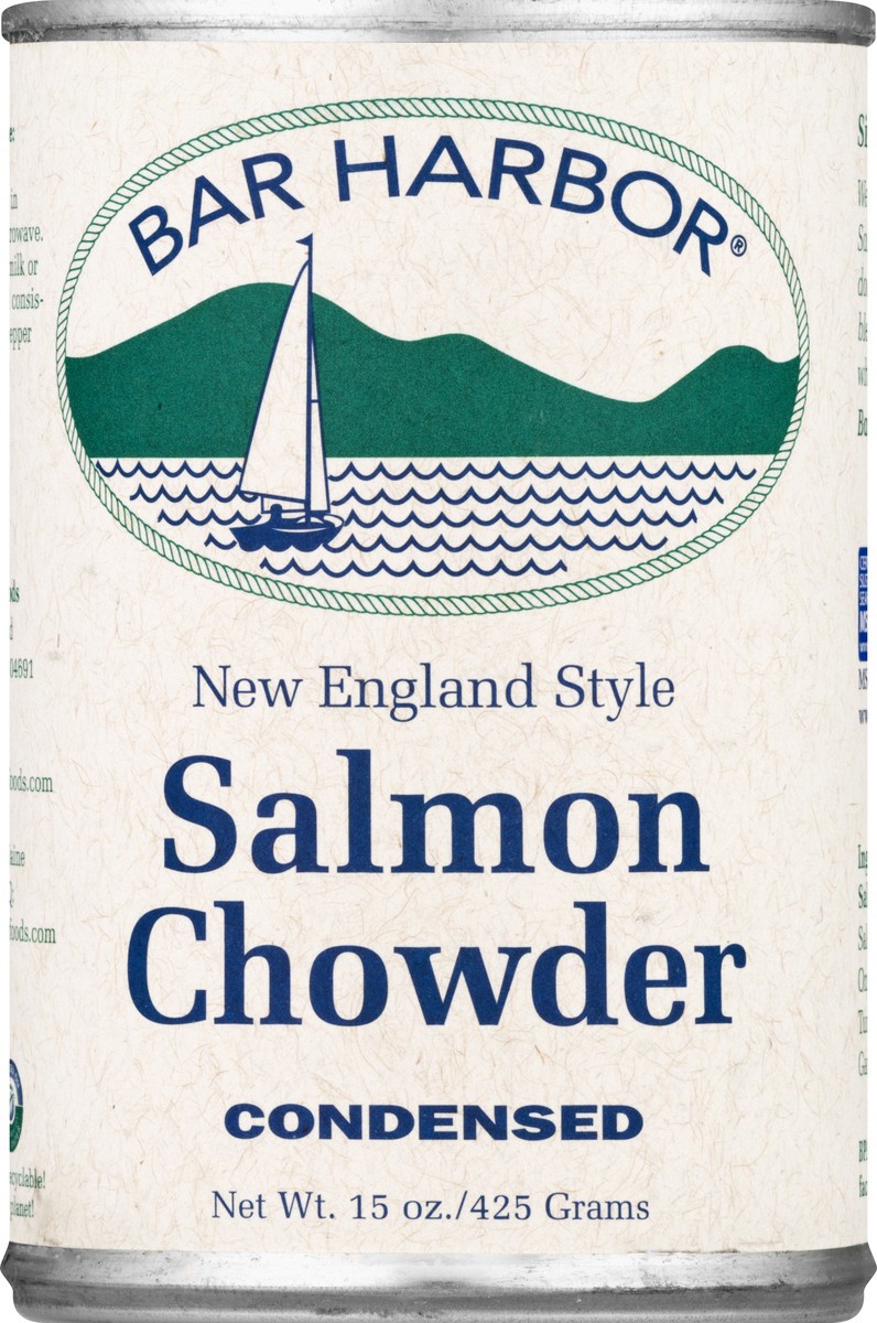 slide 1 of 2, Bar Harbor Salmon Chowder, 15 fl oz