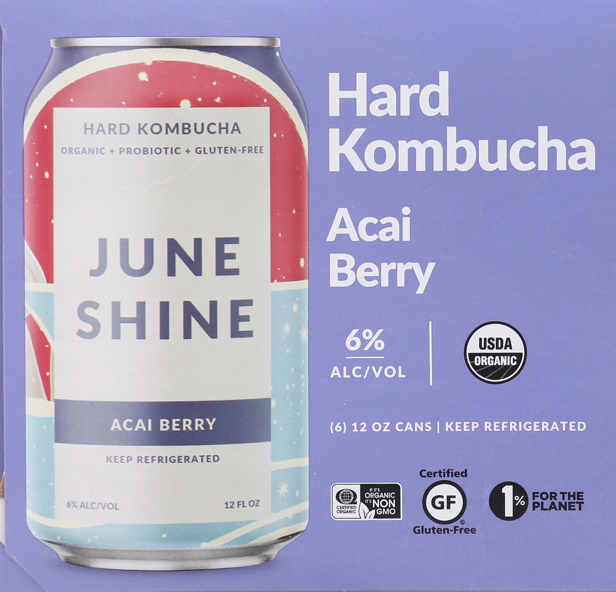 slide 3 of 13, JuneShine Acai Berry, 72 fl oz