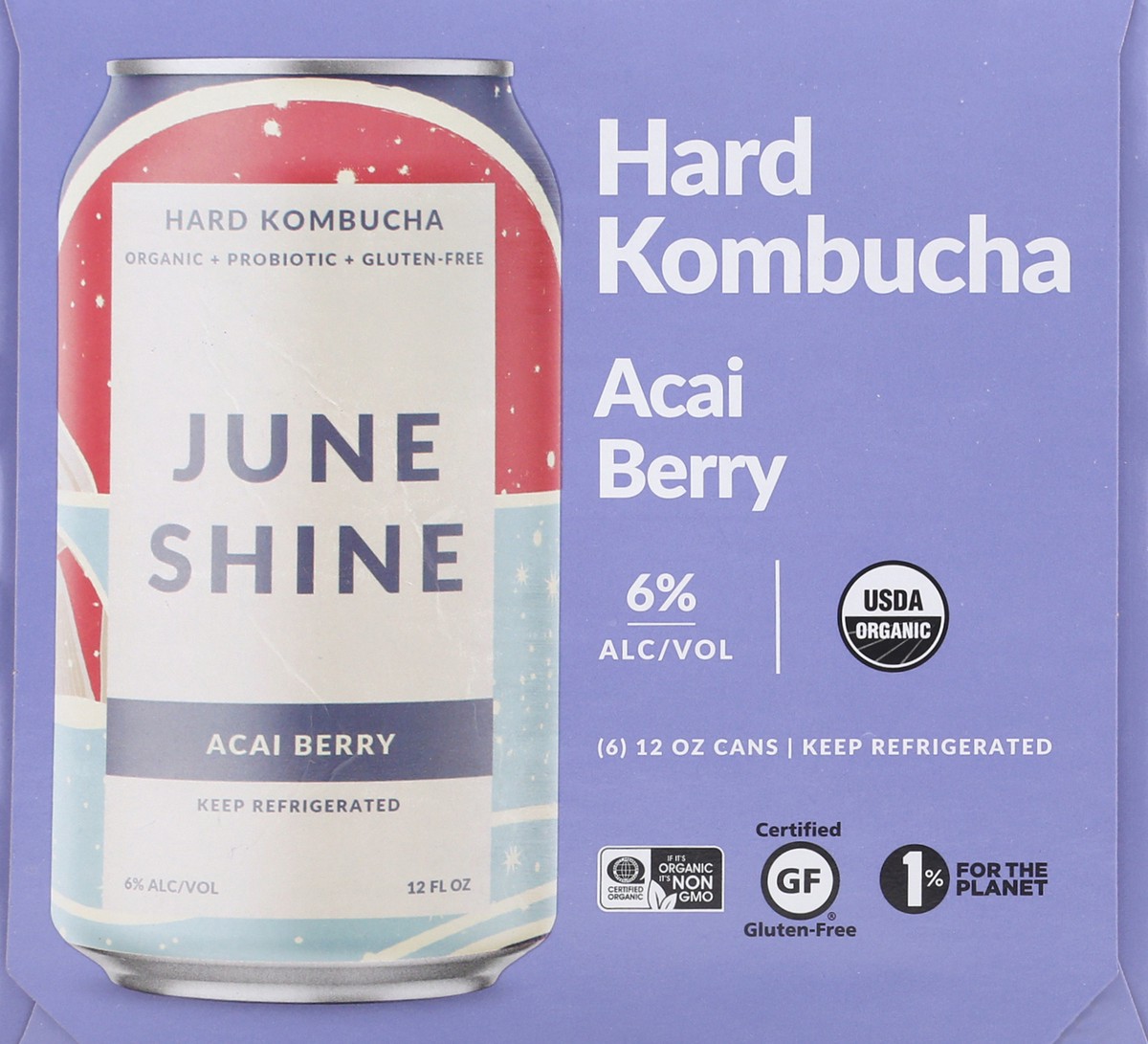 slide 12 of 13, JuneShine Acai Berry, 72 fl oz