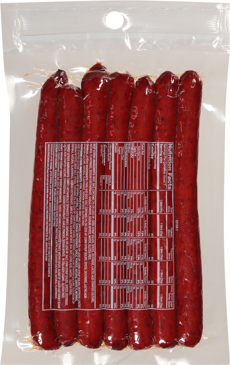 slide 7 of 7, Twisted Snack Sticks Pepperoni Flavored Sausage Sticks 5 oz. Pack, 5 oz