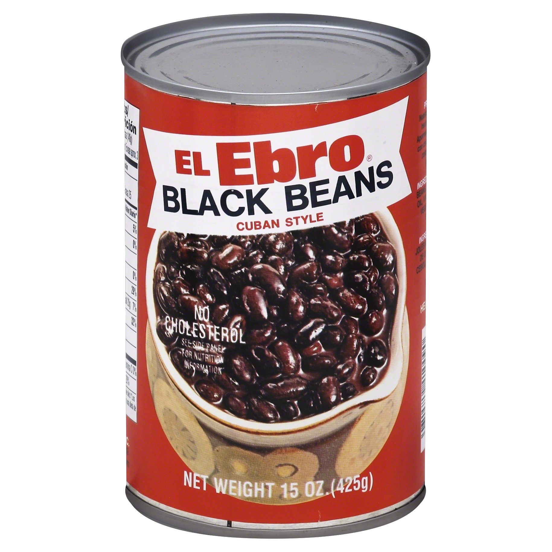 slide 1 of 1, El Ebro Cuban Style Black Beans, 15 oz