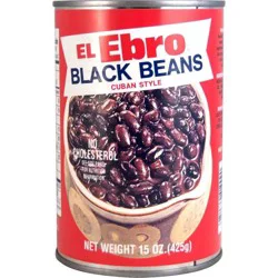 El Ebro Black Beans 15 oz