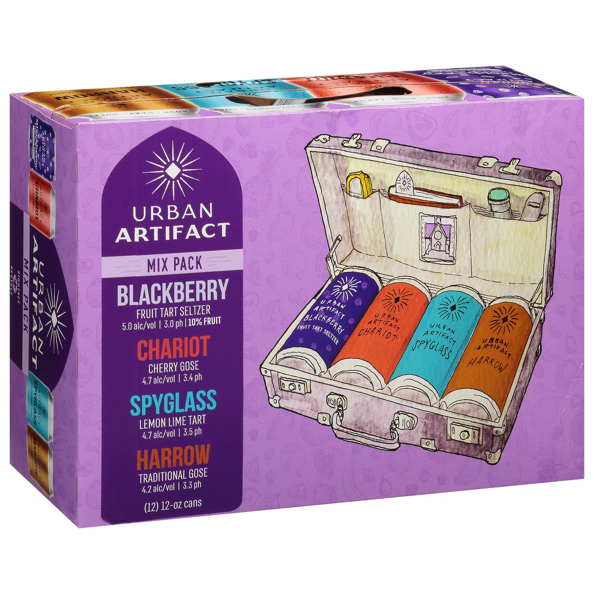 slide 3 of 11, Urban Artifact Fruit Tart Adventure Pack 12 - 12 oz Cans, 12 oz