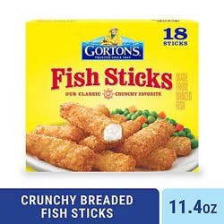 Gorton's Crunchy Breaded Fish Sticks - 11.4 oz