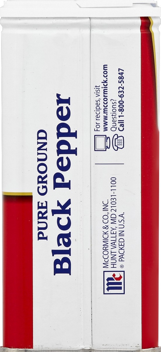 slide 3 of 4, Mccormick Ground Black Pepper, 8 oz