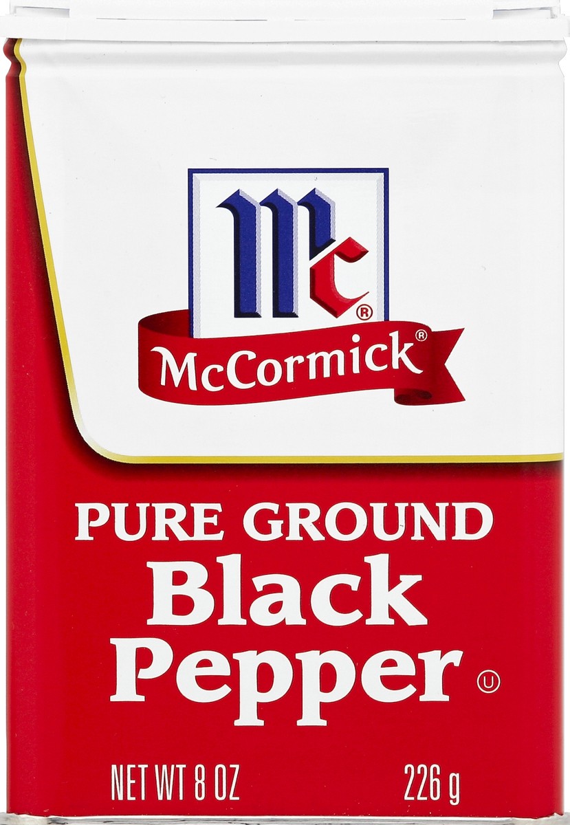 slide 4 of 4, Mccormick Ground Black Pepper, 8 oz