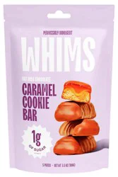 Whims Oat Milk Chocolate Caramel Cookie Bars