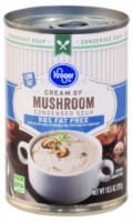 slide 1 of 1, Kroger 98% Fat Free Cream of Mushroom Condensed Soup, 10.5 oz