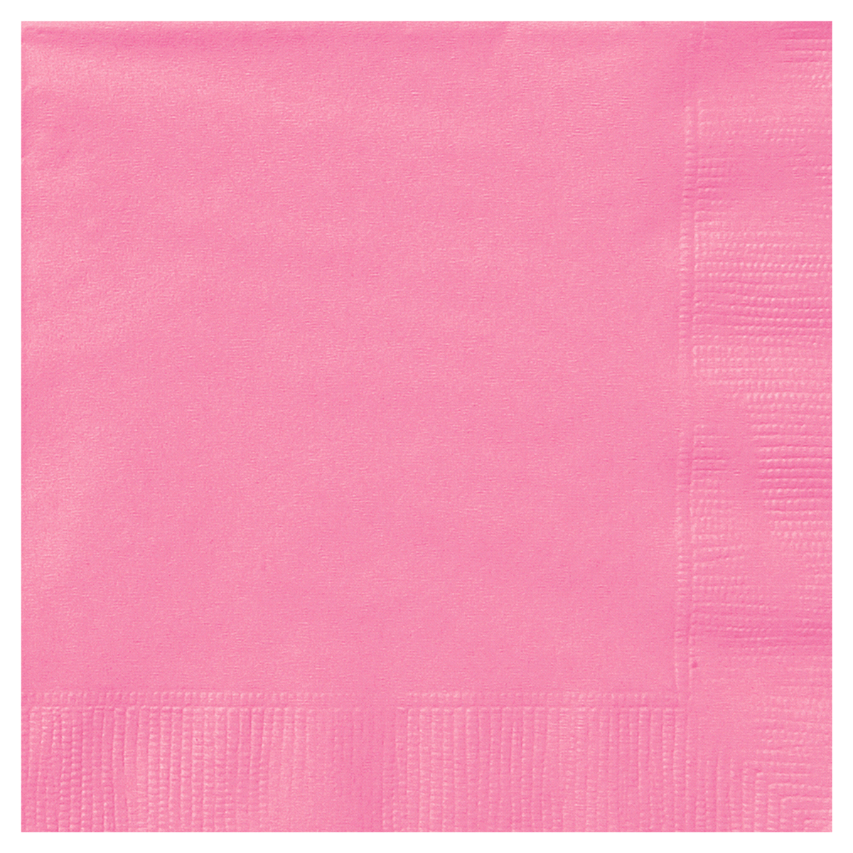 slide 1 of 1, Unique Industries Hot Pink Lunch Napkins, 50 ct