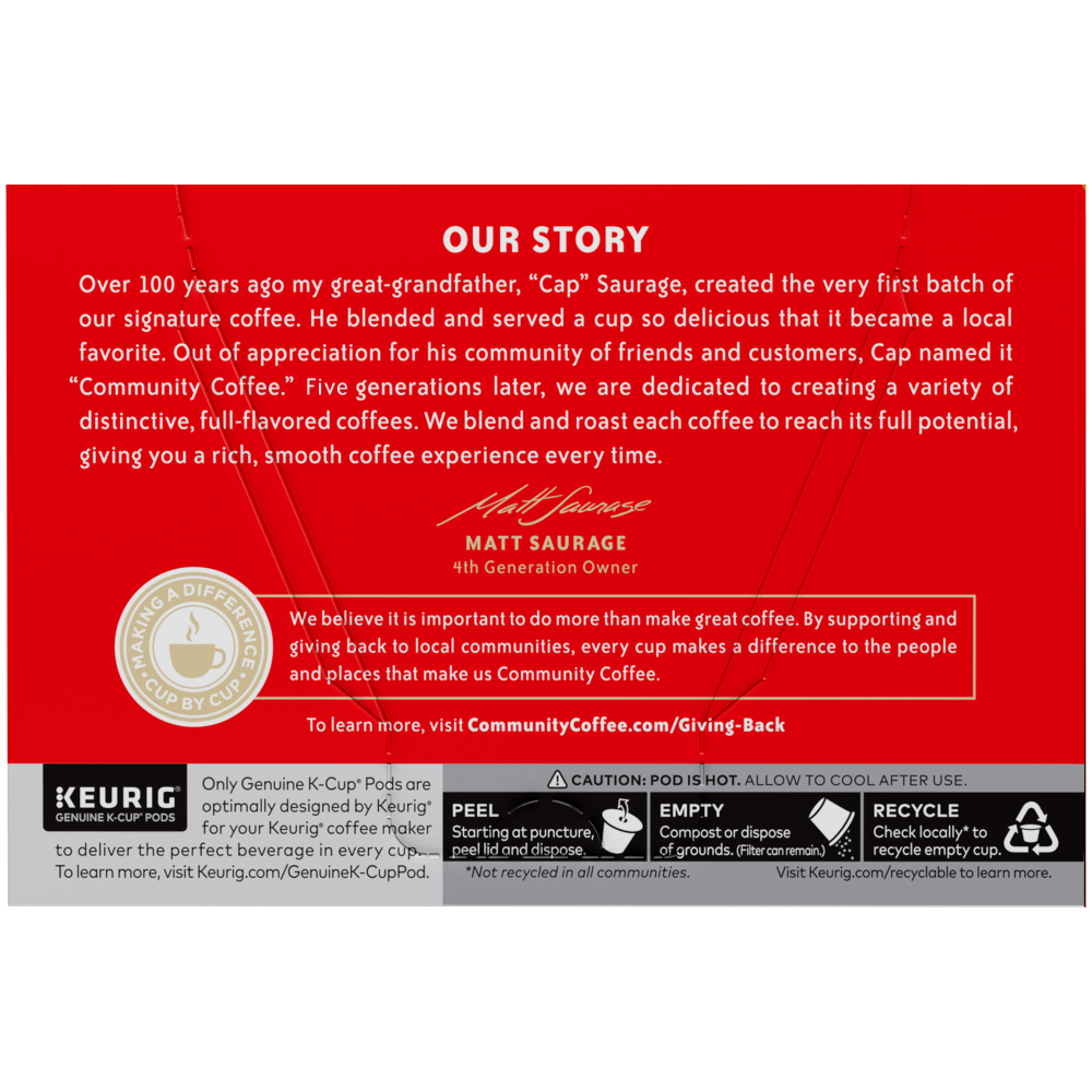 slide 3 of 3, Community Coffee First Light, 12 ct