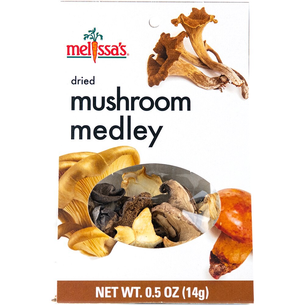 slide 1 of 1, Melissa's Mushroom Mediumley .5Oz, 0.5 oz