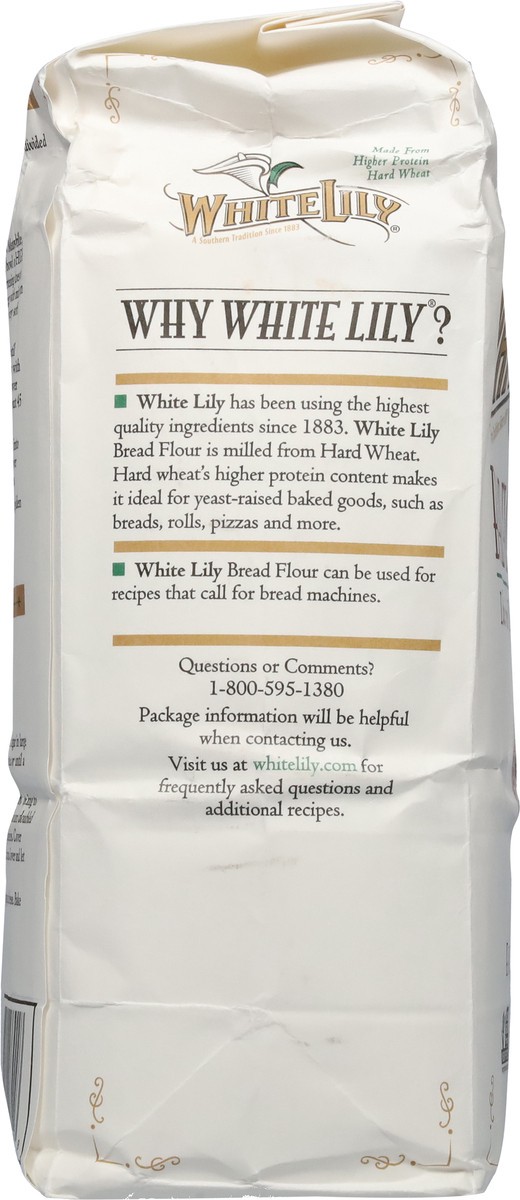 slide 7 of 9, White Lily Bread Flour, 5 lb