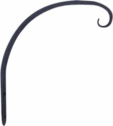 Panacea Forged Curved Hook - Black