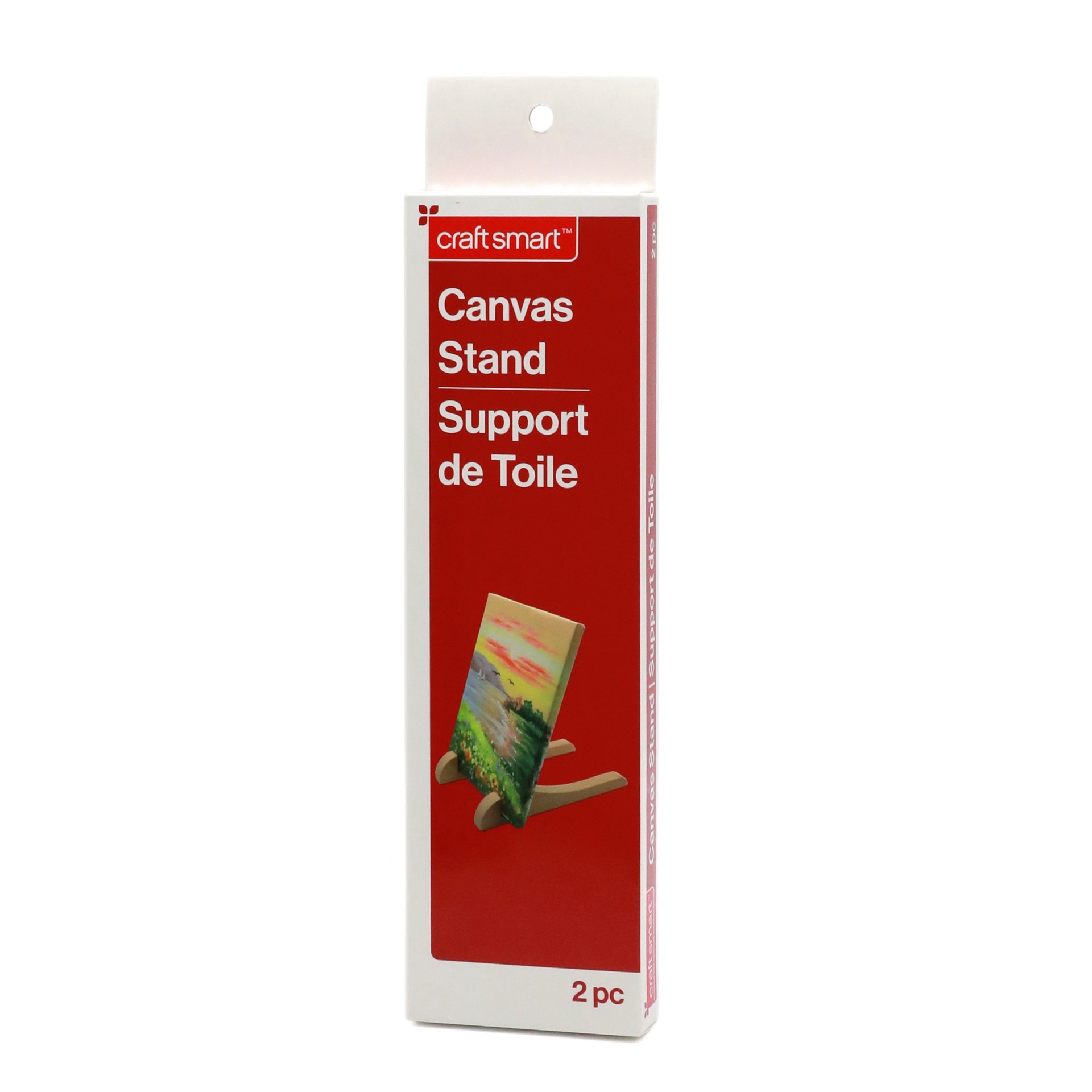slide 3 of 5, 2-Piece Wooden Canvas Stand By Craft Smart, 2 ct