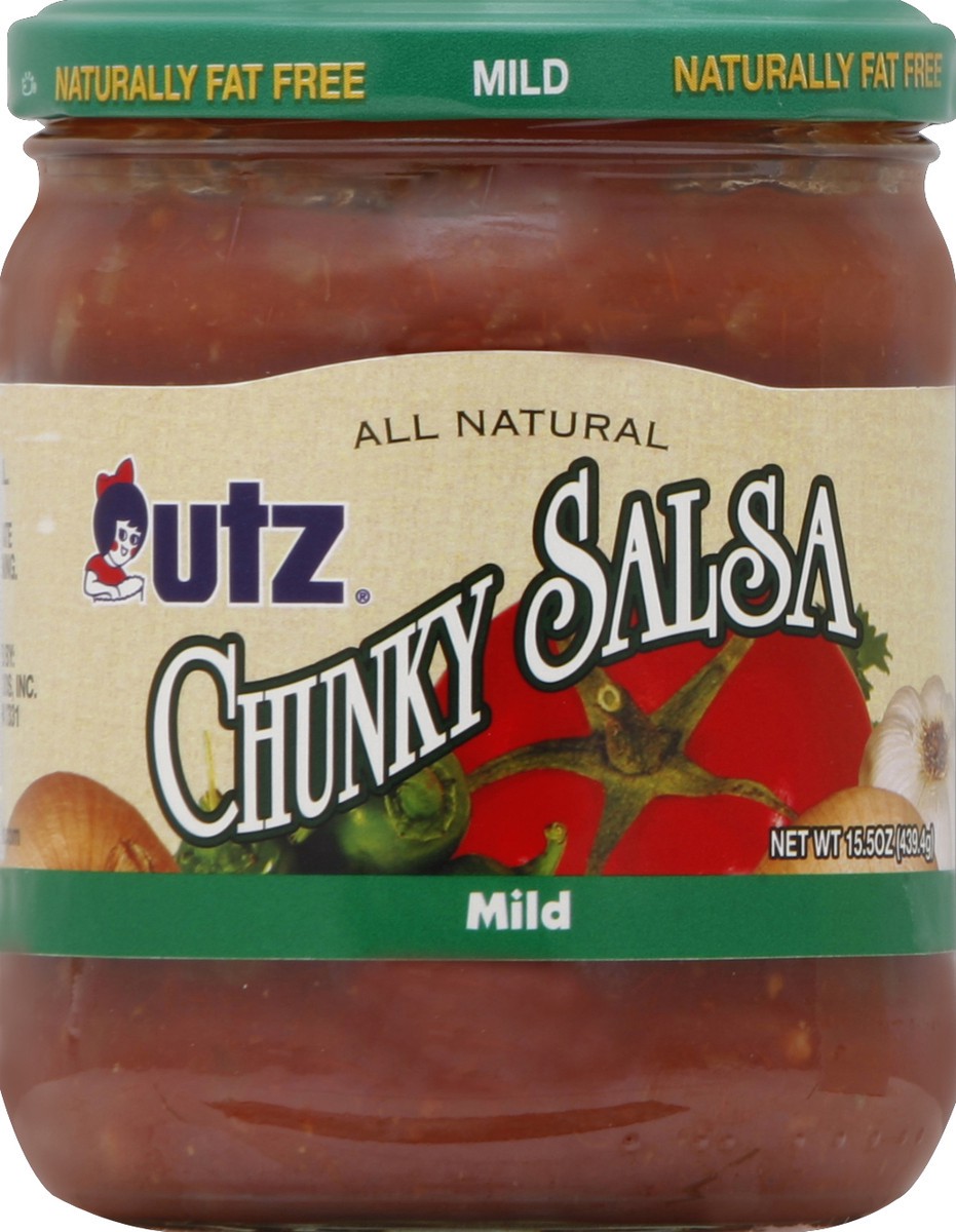 slide 1 of 2, Utz Salsa 15.5 oz, 15.5 oz