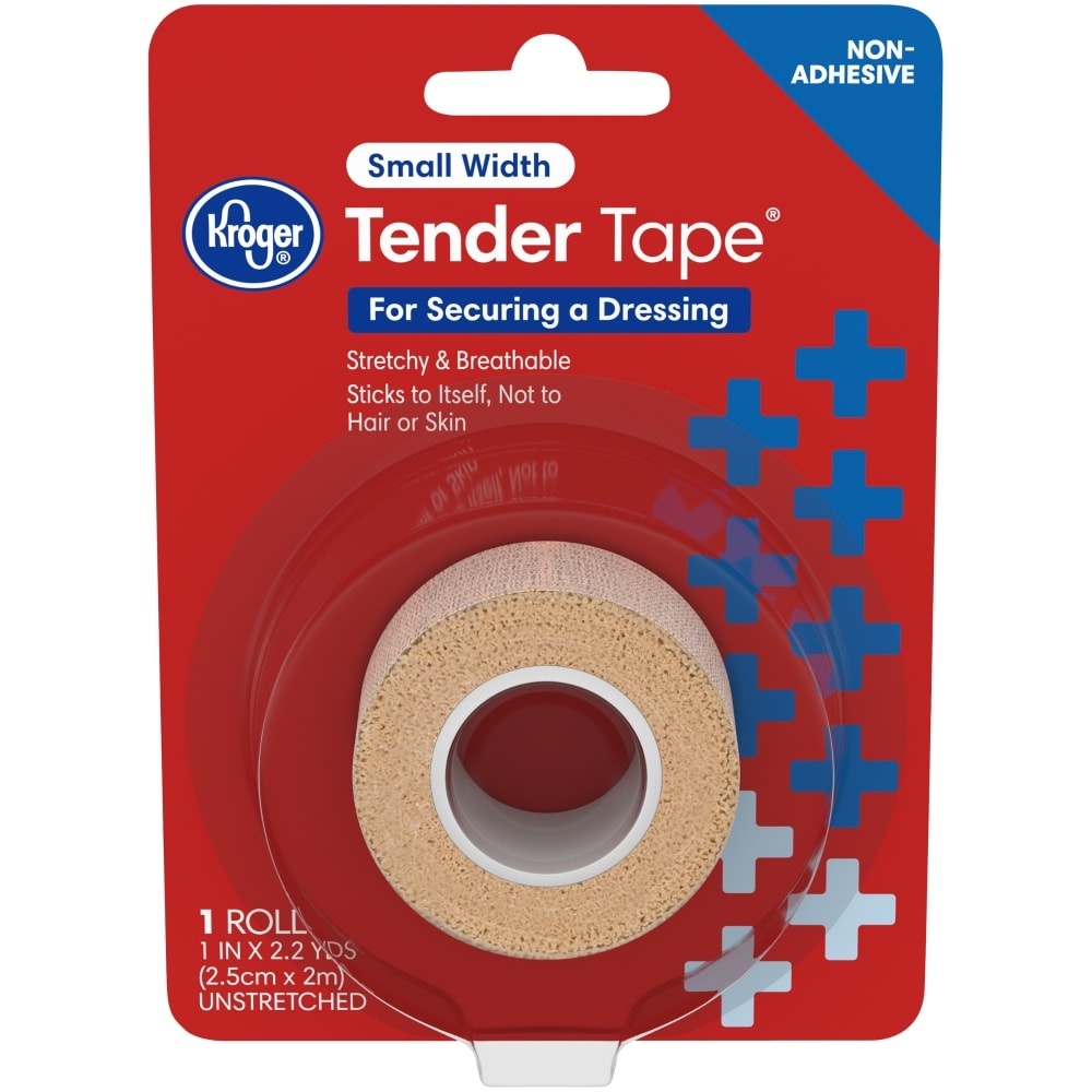 slide 1 of 1, Kroger Tender Tape 1 Inch, 2.2 yd