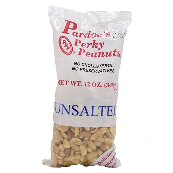 slide 1 of 1, Unsalted Peanuts, 12 oz