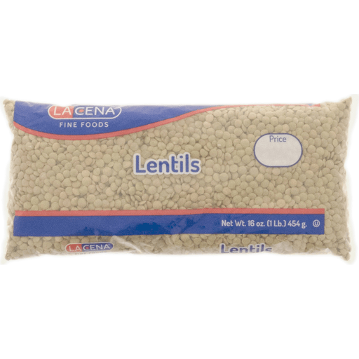 slide 1 of 1, La Cena Lentils Dry, 16 oz