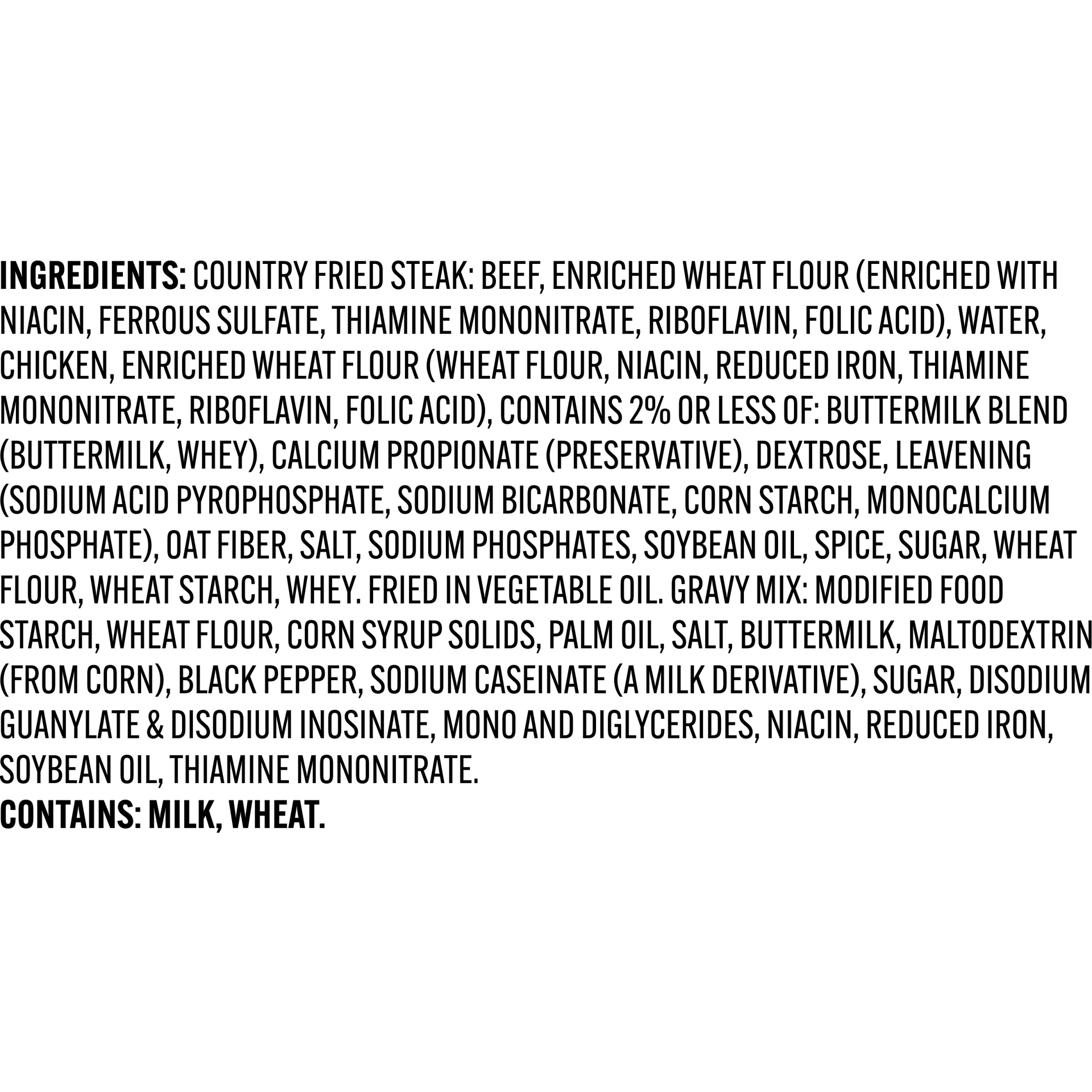 slide 6 of 7, Tyson Frozen Country Fried Steaks with Gravy Mix, 22.75 oz, 644.95 g