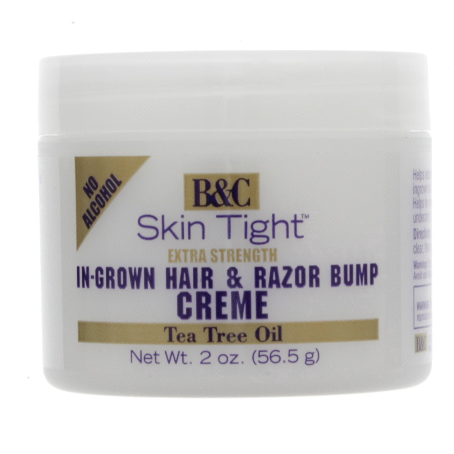 slide 1 of 1, B&C Skin Tight In-grown Hair & Razor Bump Creme - Tea Tree Oil, 2 oz