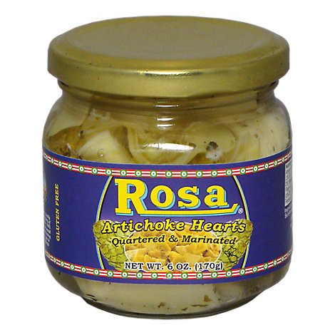 slide 1 of 1, Rosa Marinated Roasted Artichokes, 8 oz