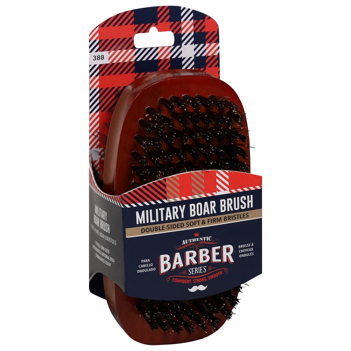 slide 8 of 9, Firstline Military Boar Brush 1 ea, 1 ct