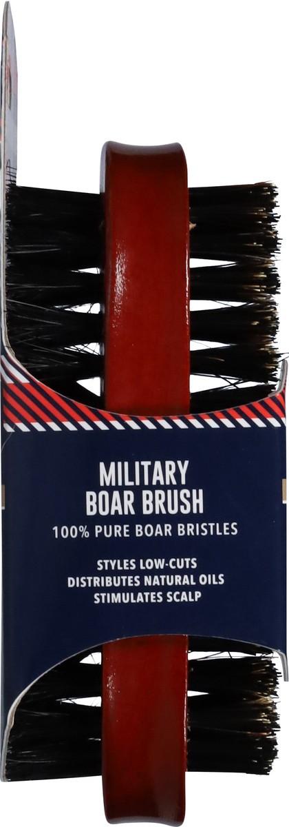 slide 9 of 9, Firstline Military Boar Brush 1 ea, 1 ct