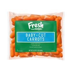 Fresh from Meiijer Baby-Cut Carrots, 1 Lb