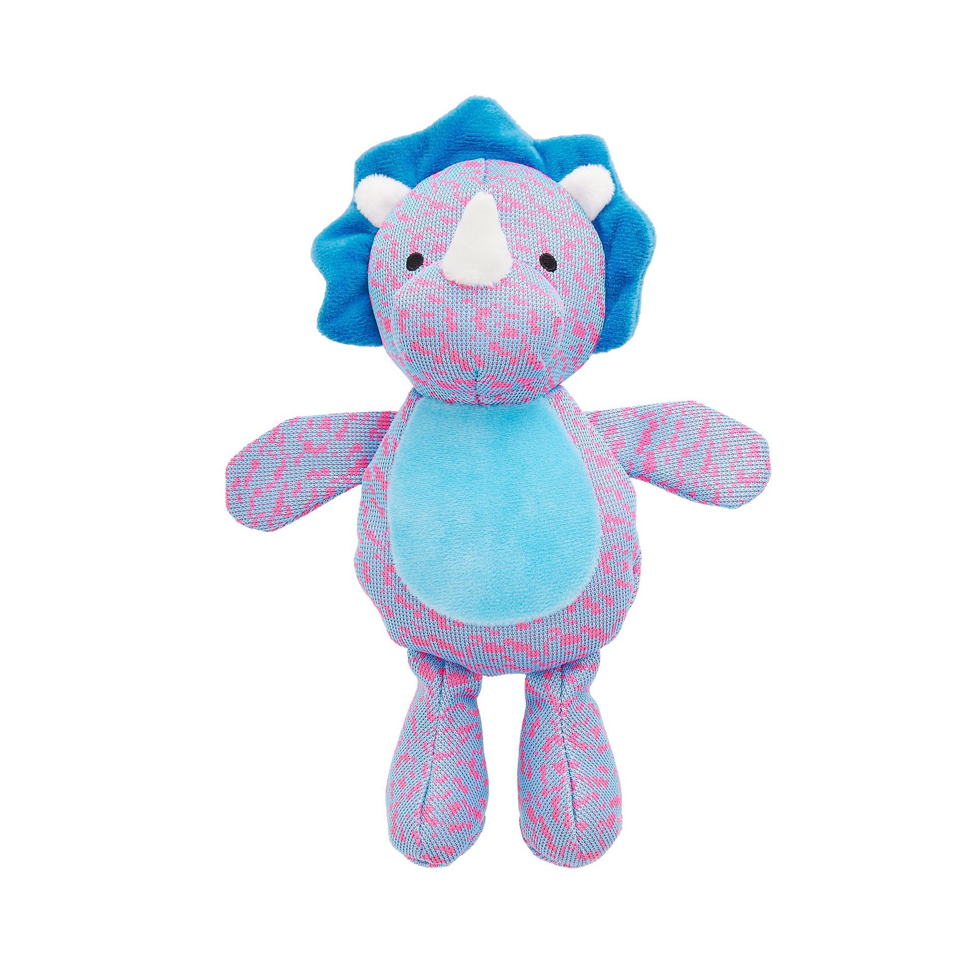 slide 1 of 1, Joyhound Fly Knit Plush Triceratops Dog Toy, 1 ct