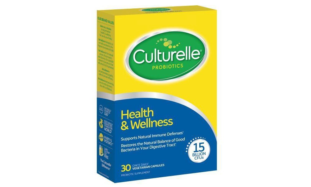 slide 4 of 4, Culturelle Health & Wellness Daily Probiotic, Immune Support, Capsules 30 Ct, 1 ct