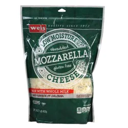 Weis Quality Mozzarella  Shredded Cheese