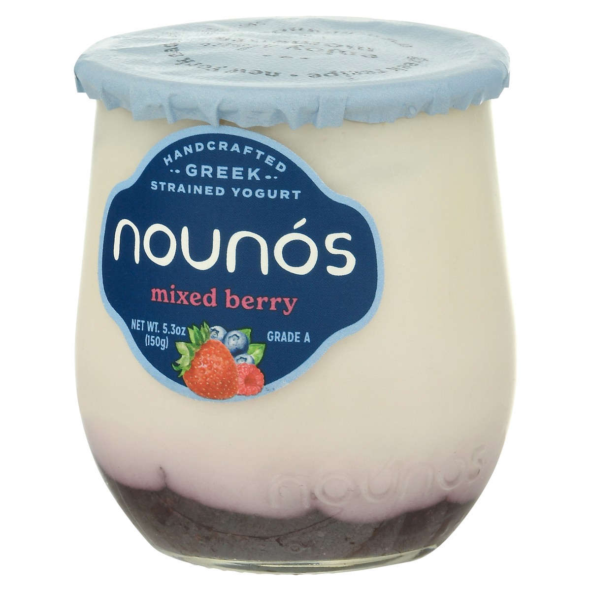 slide 8 of 9, Nounós Mixed Berry Greek Yogurt, 5.3 oz