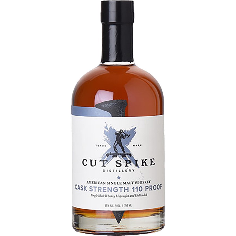 slide 1 of 1, Cut Spike Cask Strength Single Malt Whiskey, 750 ml