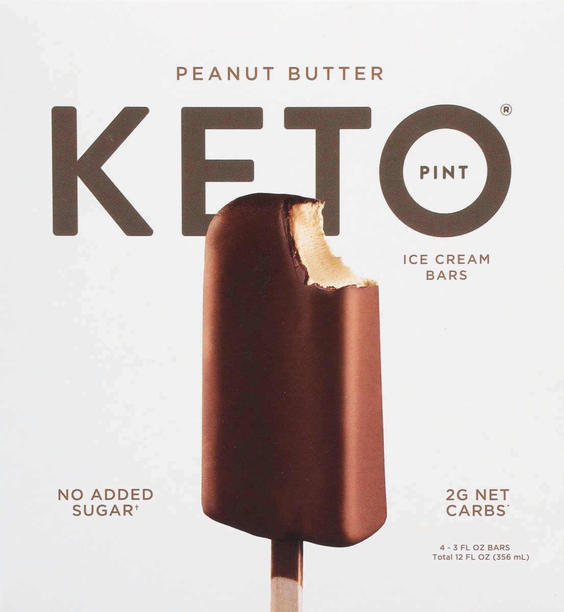 slide 6 of 9, Keto Pint Peanut Butter Ice Cream Bars 4 - 3 fl oz Bars, 4 ct