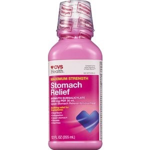 slide 1 of 1, CVS Health Stomach Relief Liquid Maximum Strength, 12 fl oz