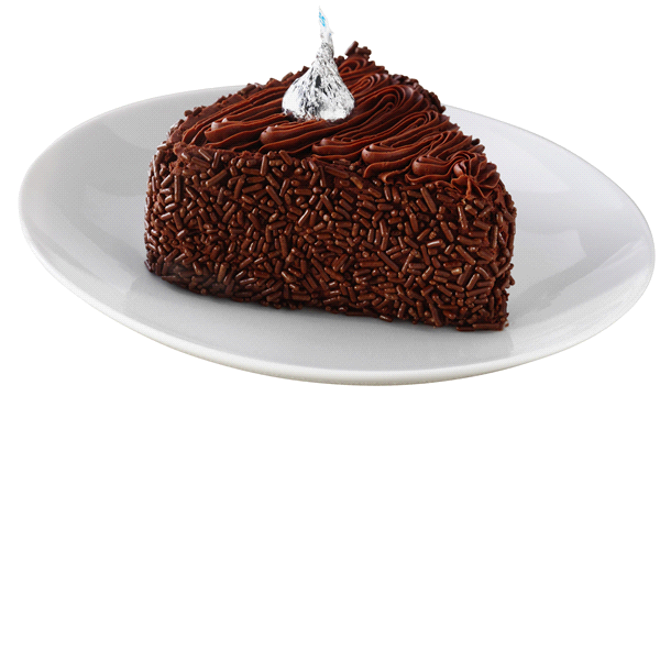 slide 1 of 1, Meijer Cake Wedge, Chocolate Double, 6 oz
