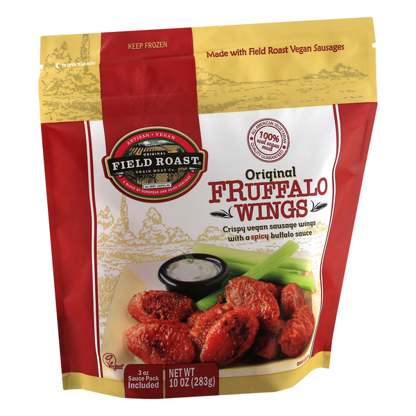 slide 1 of 1, Field Roast Buffalo Wings, 10 oz