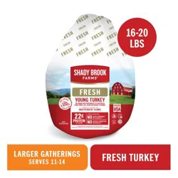 Shady Brook Farms Whole Turkey, Fresh