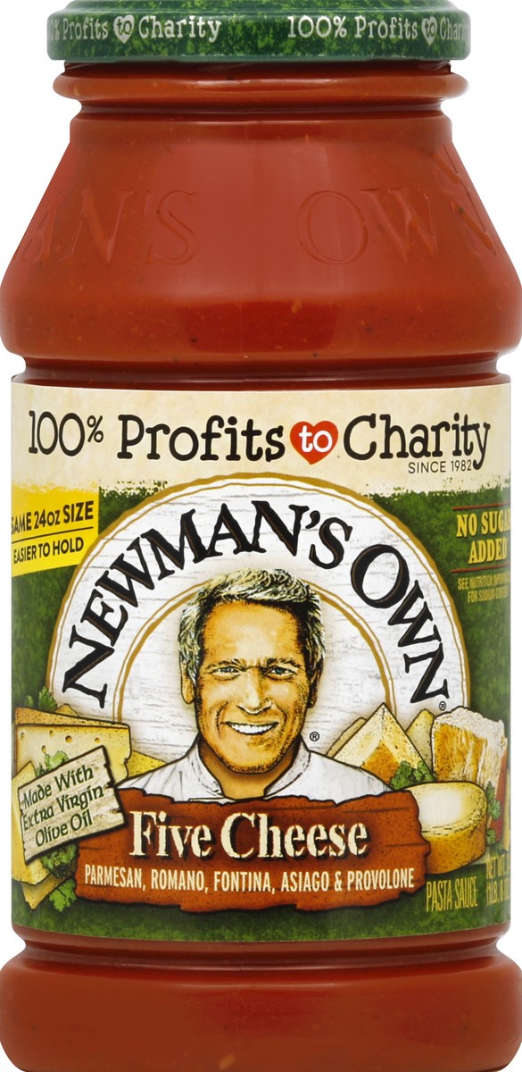 slide 5 of 6, Newman's Own Pasta Sauce Five Cheese, 24 oz