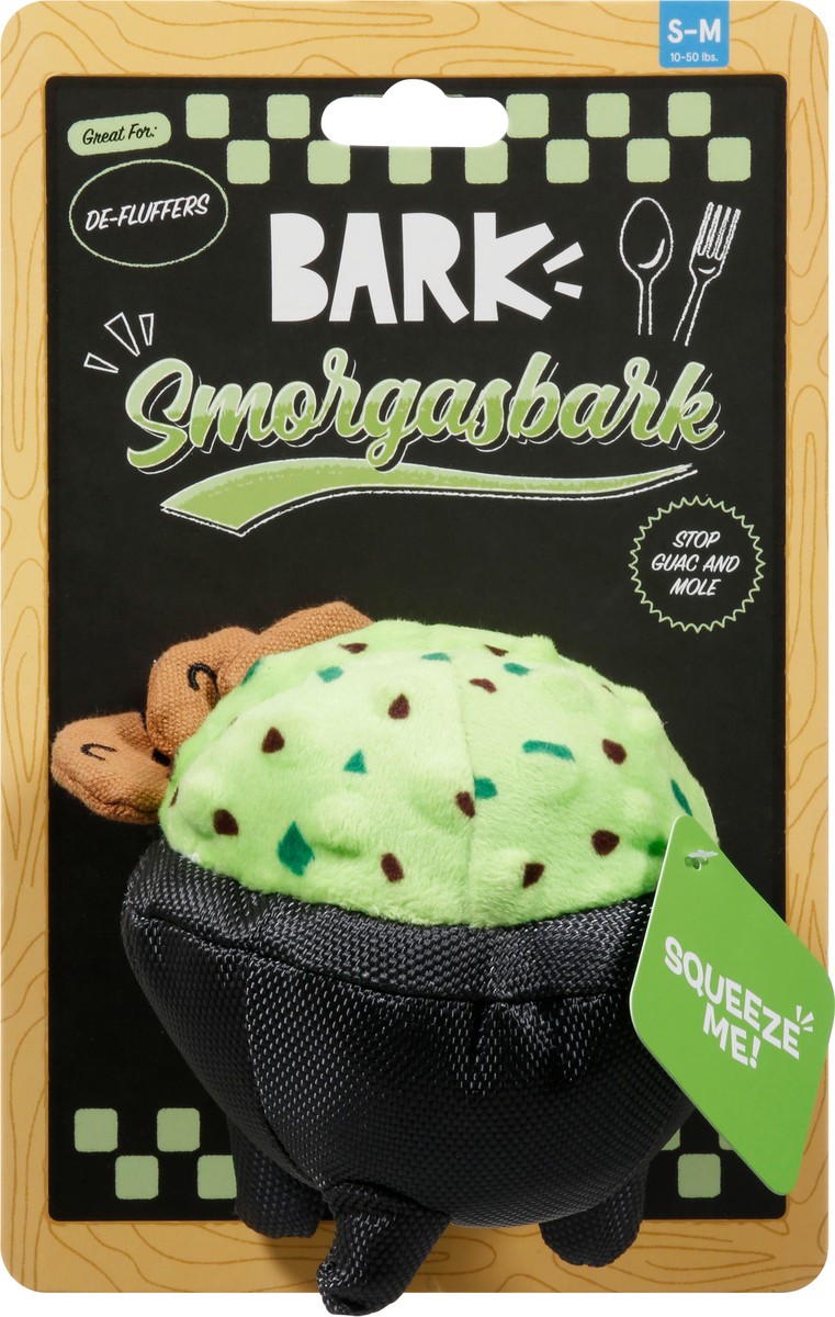 slide 6 of 9, Bark Dog Toy, Stop Guac And Mole, S-M, 1 ct
