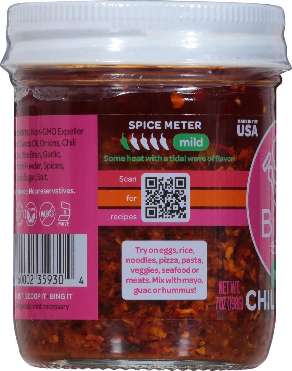 slide 9 of 9, Mr Bing Chili Crisp Mild, 7 oz