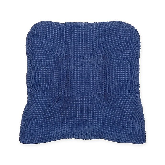 slide 1 of 2, Therapedic Tyler Chair Pad - Navy, 1 ct