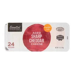 Essential Everyday Sharp Cheddar Cracker Cuts